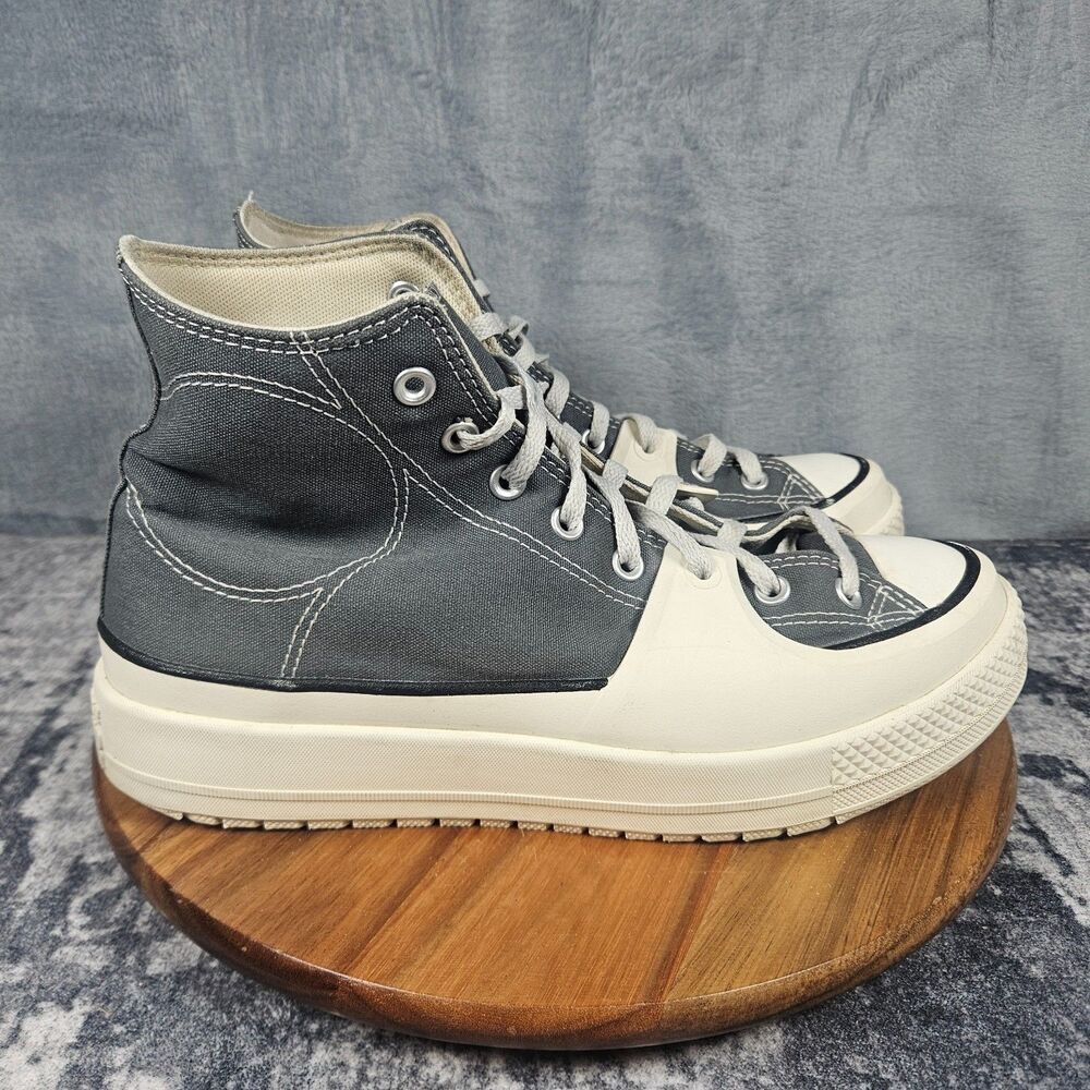 Converse Chuck Taylor All Star Construct Hi Colorblock Grey Mens Size 11 A05116C